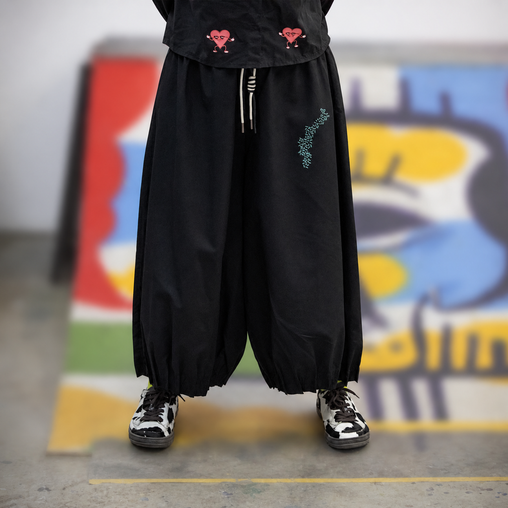 Black Oversized Pants