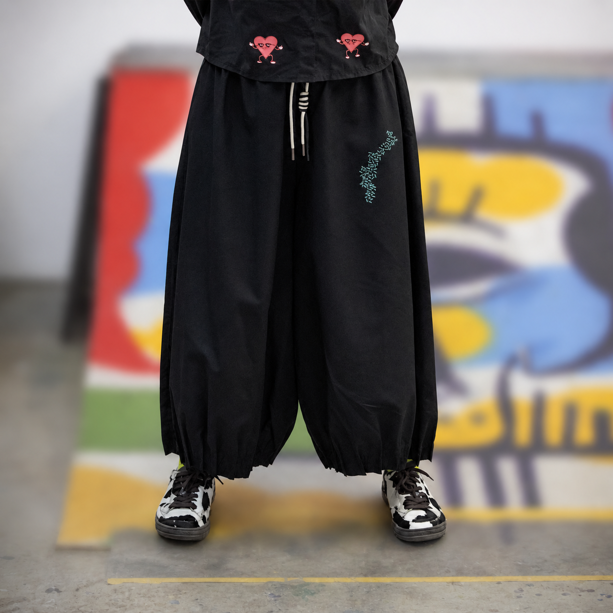 Black Oversized Pants