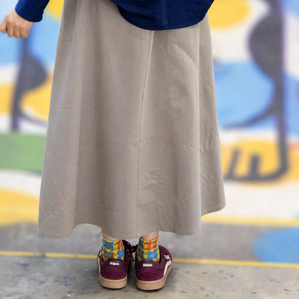 Pleated skirt