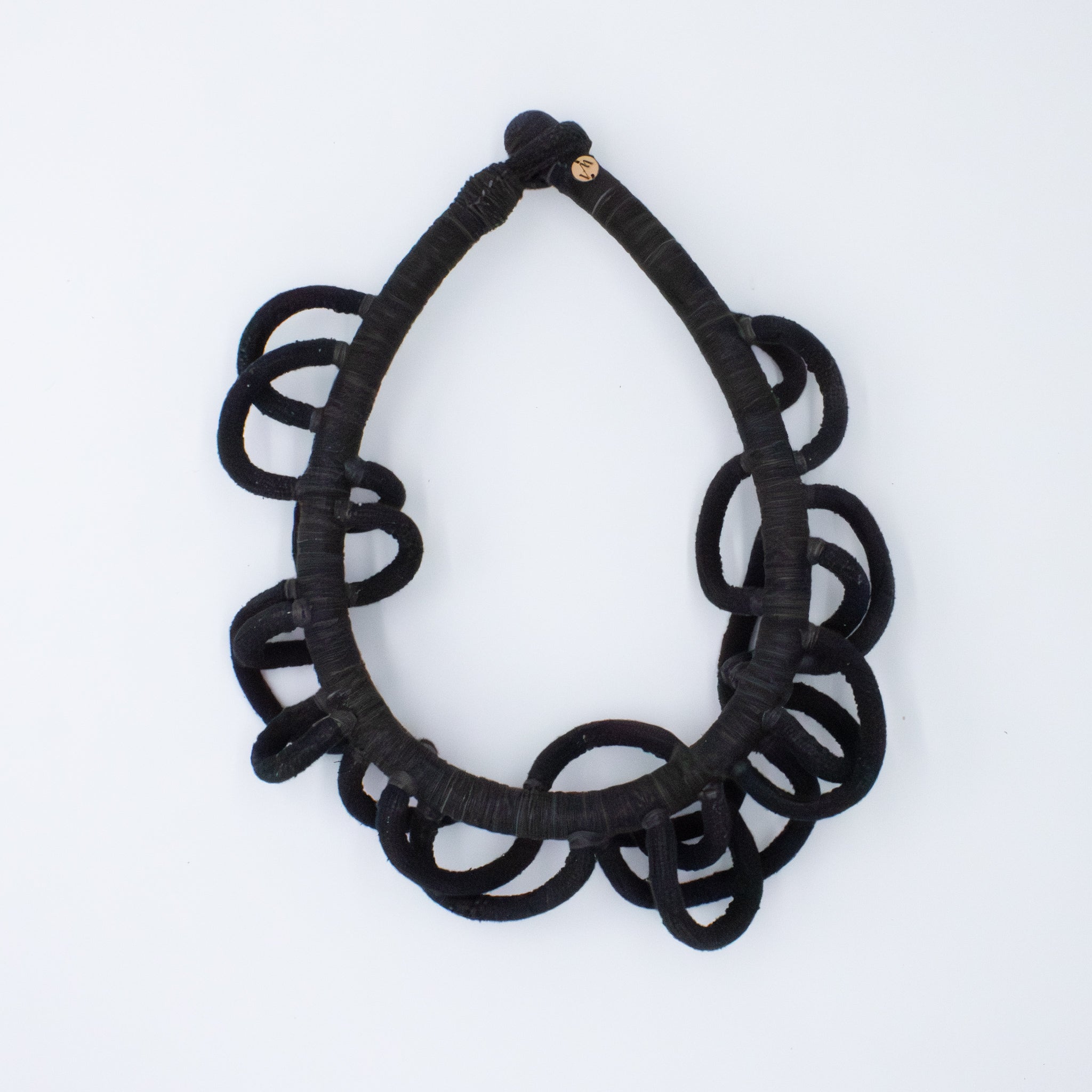 Handcrafted Plant-Dyed Cotton Necklace – Teotitlán del Valle