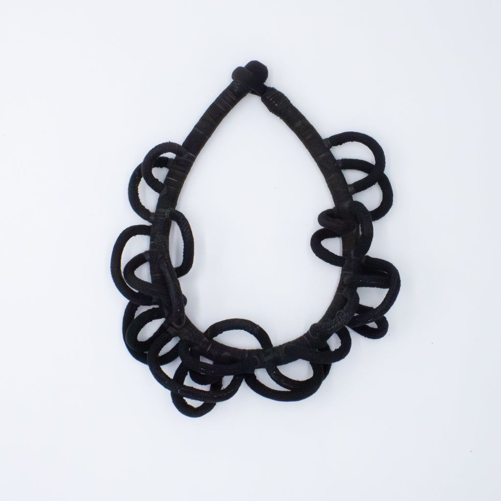 Handcrafted Plant-Dyed Cotton Necklace – Teotitlán del Valle
