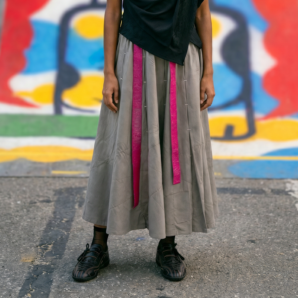 Pleated skirt