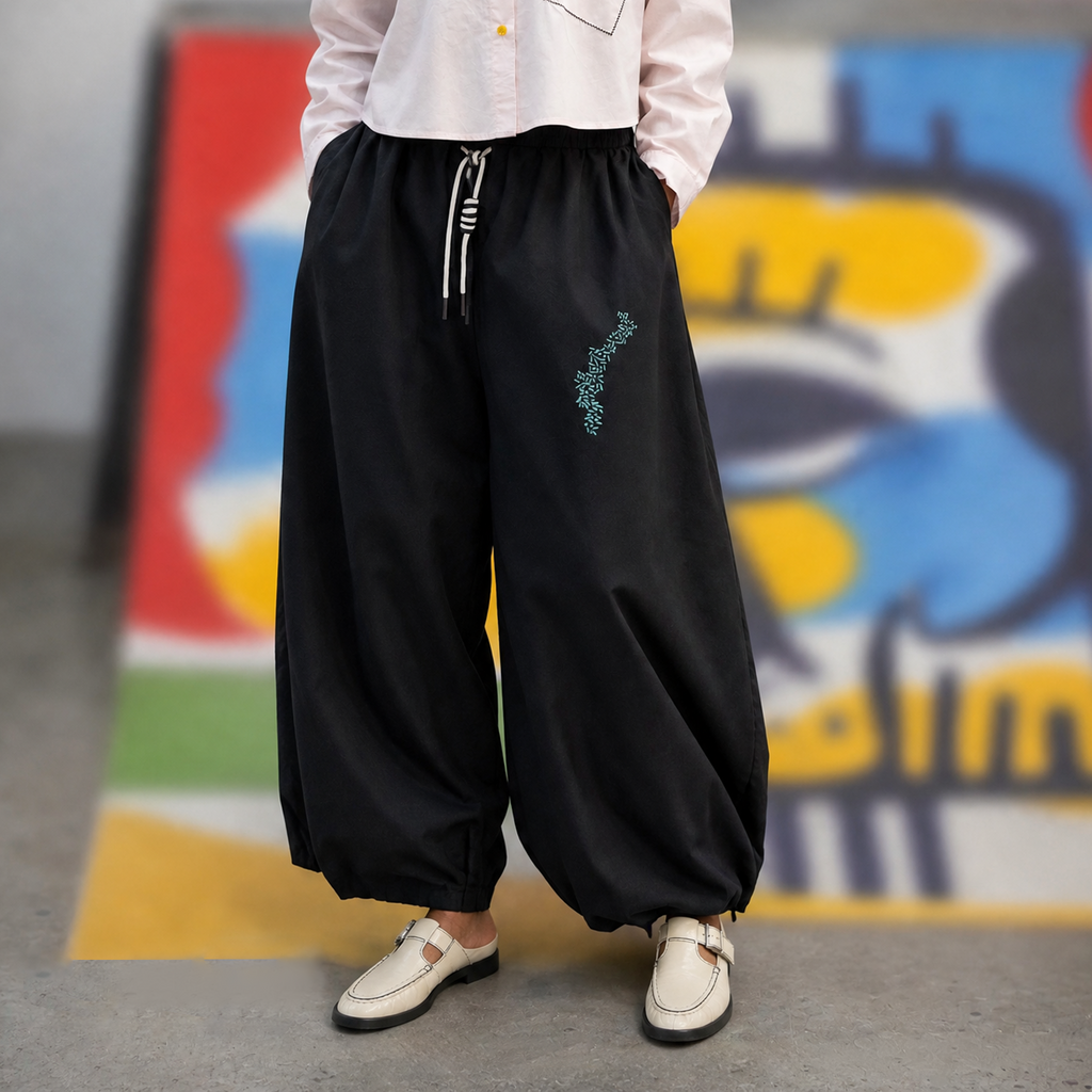 Black Oversized Pants
