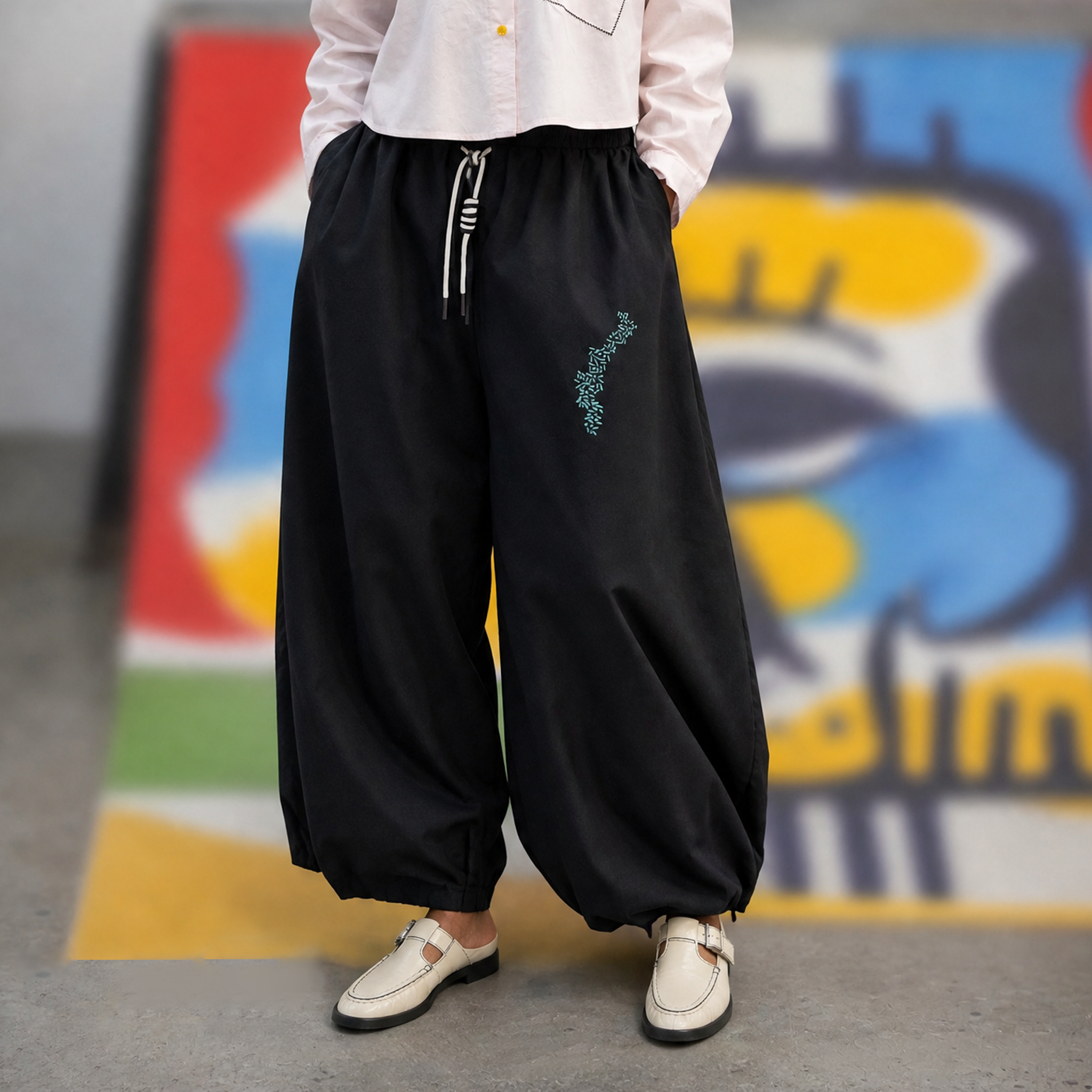 Black Oversized Pants